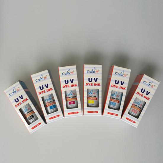 Berkualiti tinggi fotografi berkilat UV dakwat dye 